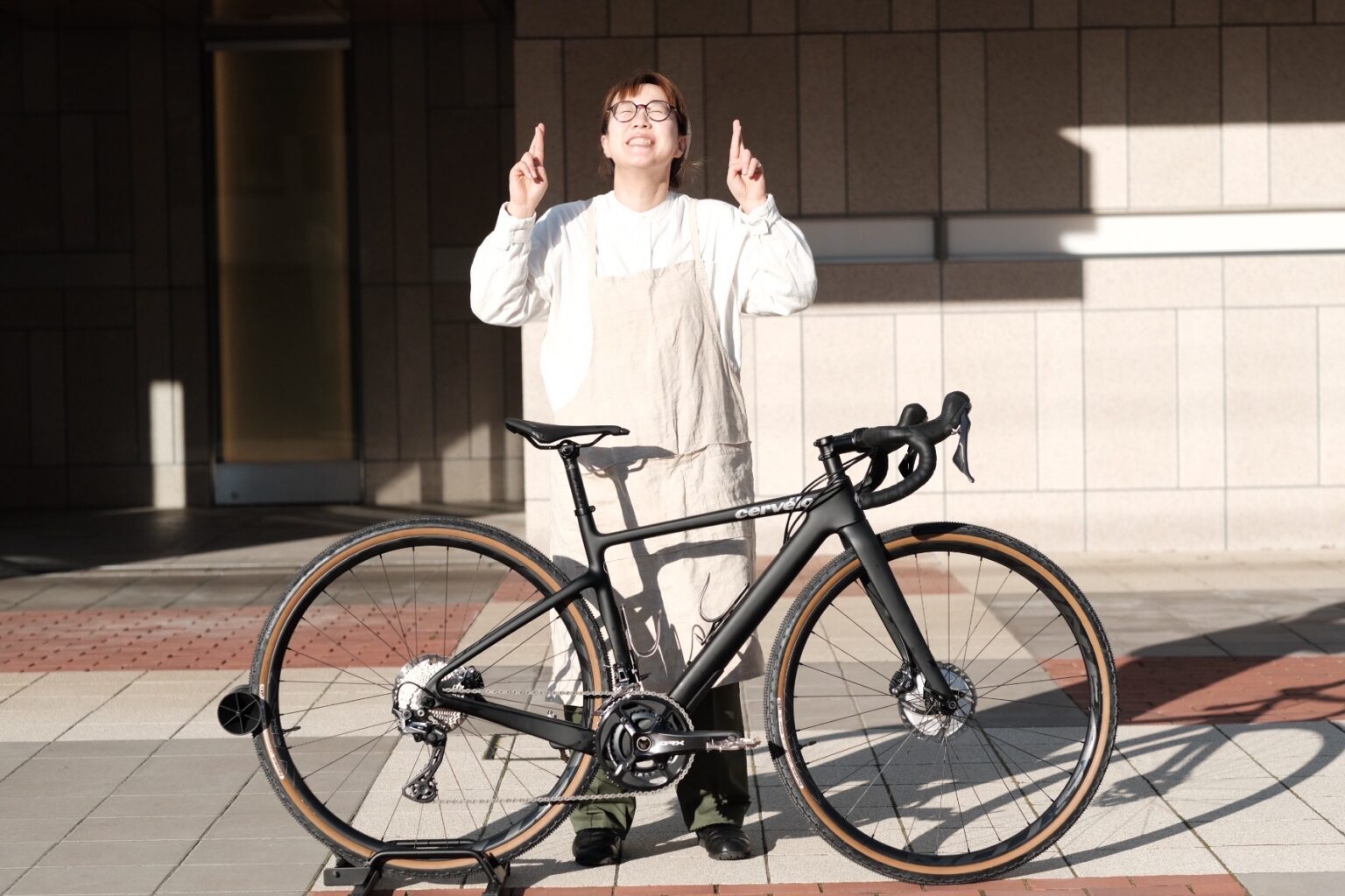 みちよ、グラベルバイクを買う。